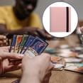 thumbnail image 4 of KONTONTY 1Pcs Card Organiser Collector Card Binder PP Pink 4Grid Design for Friends, 4 of 6
