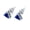 Blue, variant on Triangle Blue Studs Earring Platinum Plated for Women and Men Fashion Jewelry Gift Y333