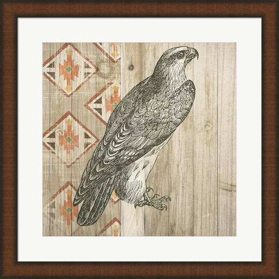 Natural History Lodge Southwest V by Wild Apple Portfolio, Framed Wall Art, 19.75W x 19.75H