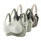thumbnail image 1 of Brasier sin Varillas Mujer Tela de Mantequilla 3 Piezas de Sujetador Grande con Hebilla Frontal y Borde de Encaje para Mujer, sin Aro de Acero, Ajuste sin Costuras para Yoga y Dormir Mediana, 1 of 4