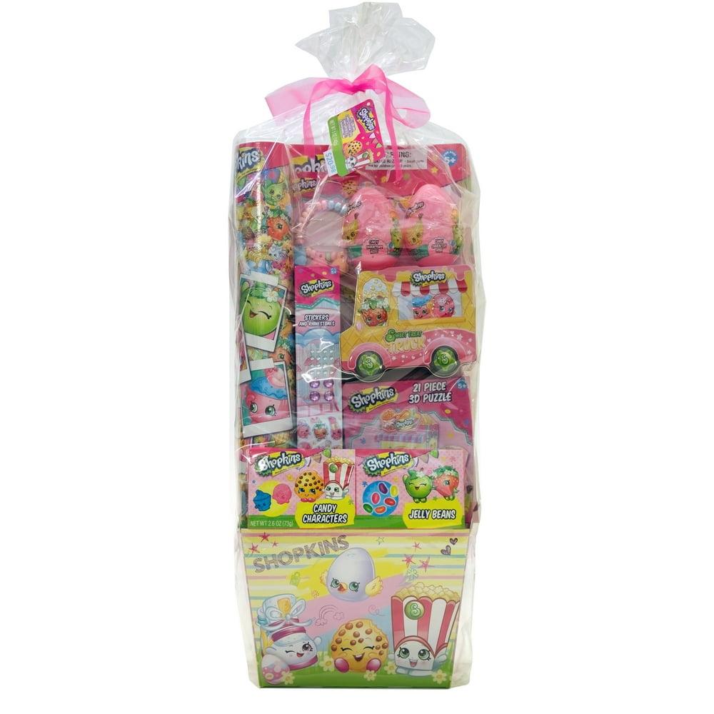 Shopkins Toys and Candy Filled Easter Basket