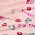 thumbnail image 4 of Paris Hilton That's Hot Luxe Plush Oversized Reversible Pink Throw, for Adults and Teens, 4 of 7