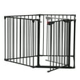 Zimtown 116'' 5Panel Foldable Dog Pet Gate Fence, Baby Cat Barrier