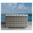 thumbnail image 5 of Living Source International 7-Piece Wicker / Rattan Sectional Set in Gray, 5 of 8