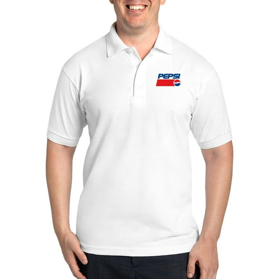 CafePress - 90S Pepsi Logo - Golf Shirt, Pique Knit Golf Polo