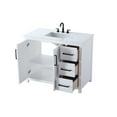 thumbnail image 6 of Elegant Lighting VF29542LO Alina 42" Free Standing Single Basin Vanity Set - Wood, 6 of 7