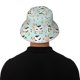 thumbnail image 5 of Fotbe Cute Cows Sombrero Tipo Pescador con Estampado – Sombrero de Sol de Algodón de Moda para Playa, Golf, Pesca, 5 of 6