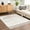 Beige, Charcoal / Apichu, variant on Hauteloom Apichu Living Room, Bedroom Machine Washable Area Rug - Bohemian, Transitional - High Pile - Peach, Beige - 2' x 2'11"
