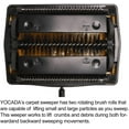 thumbnail image 3 of Eyliden Manual Hand Push Carpet Sweeper Cleaner for Low Carpets Rugs, Yellow Color, 3 of 7