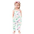 thumbnail image 2 of Fjofpr Toddler Girl Clothes 3T Toddler Girl Clothes under $10 Toddler Girls Kids Printing Jumpsuit Playsuit Strap Romper Summer Outfits Clothes, 2 of 4