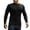 Black, variant on VJATTWR Super Heavy Mens Long Sleeve T-Shirt Xl