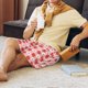thumbnail image 5 of Fotbe Checkered Christmas With Snowflakes Pantalones Cortos de Pijama para Hombre, Ropa de Dormir, Pantalones de Pijama Cortos para Hombre-Large, 5 of 6
