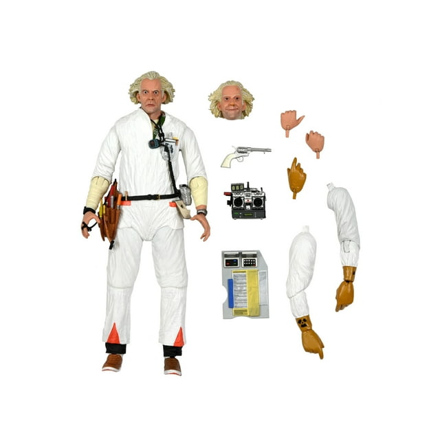 Figura de Acción NECA Ultimate Volver al Futuro Doc Brown 1985
