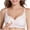 Pink, variant on Pregnant Women's Breastfeeding Bra Solid Color Cotton Pre Opening Button Breast Feeding Bra Adjustable Strap Maternity Sleep Bras