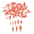 thumbnail image 4 of de muñeco de nieve, juguetes, materiales para hacer, de zanahoria de dibujos animados surtidos, de seguridad para muñecas de 220 Uds. Macarena Nariz de muñeco de nieve, 4 of 8