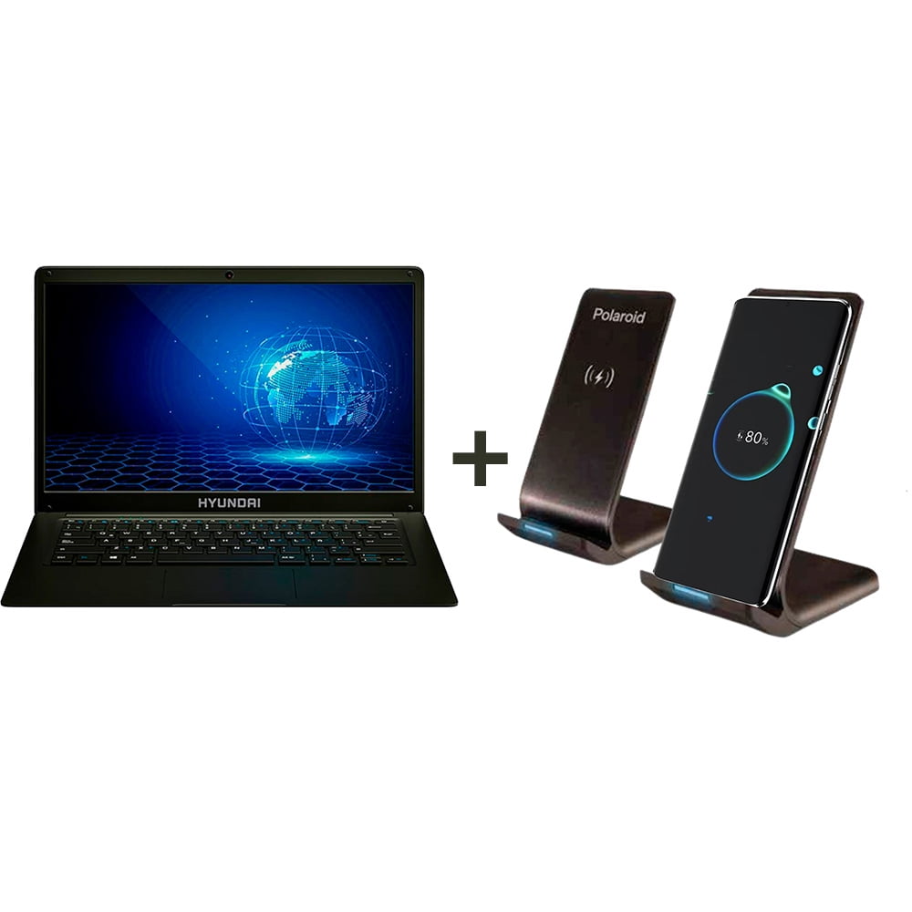 Notebook 4Gb 128Gb Más Cargador Dúo Inalámbrico Polaroid