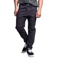 thumbnail image 4 of Victorious Men's Drop Crotch Stretch Jogger Twill Pants, Up To 5X, 4 of 11