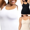 thumbnail image 4 of Womens Shapewear Camisole Tops -Scoop Neck Compression Cami Tops Body Shape-Tummy and Waist Control Seamless Body Shapewear Camisole, 4 of 5