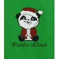 thumbnail image 4 of Old Glory Youth Christmas Panda Santa Claus Cute Short Sleeve T Shirt, 4 of 5