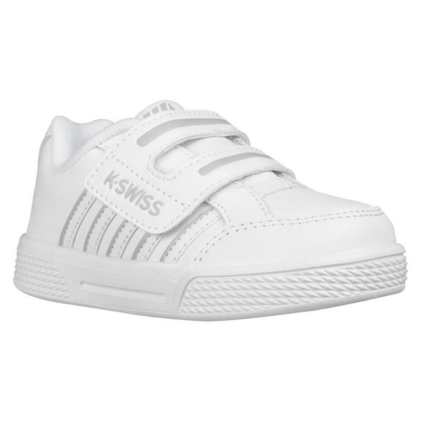Tenis Para Niño K-Swiss T 18 Blanco Kid Court New