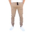 thumbnail image 1 of Jogger de gabardina John Silver  Corte skinny color caqui, 1 of 2