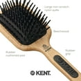 thumbnail image 5 of Kent PF19 Beechwood Cushion Paddle Brush - Scalp Massager and Detangler Brush - The Hair Brush for Thick Hair - Scalp Massager Hair Growth Stimulator - Hair Detangler Brush and Curly Hair Brush, 5 of 6