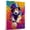 Alaskan Klee Kai, variant on Pointer Dog Stretched Canvas Size 8x12 Baseball Canvas – Cute Pointer Canvas Wall Art of Puppy Playing Baseball, Perfect for Dog and Sports Fans