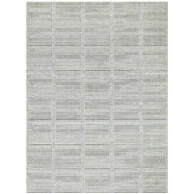 Amer Rug EST50203 2 x 3 ft. Estella Transitional Hand-Woven Rug, Cream