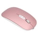 thumbnail image 2 of Ratón óptico inalámbrico 2,4 Ghz Bluetooth 5,0 Ratón de carga de modo dual para el juego OfficeRose Gold, 2 of 8