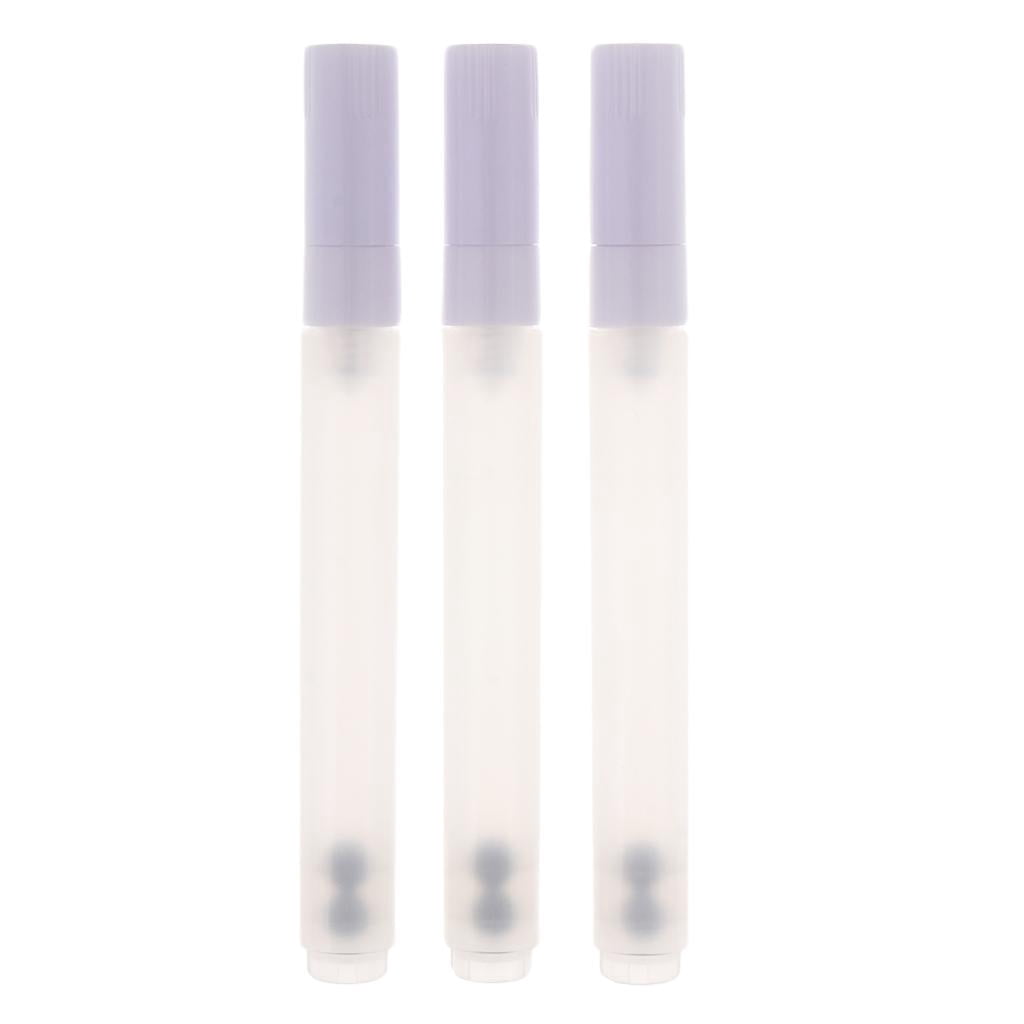 FVDPWYE 6x Flat Medium Tip Watercolor Oil Acrylic Paint Marker Pen Empty Blank Ink Ink