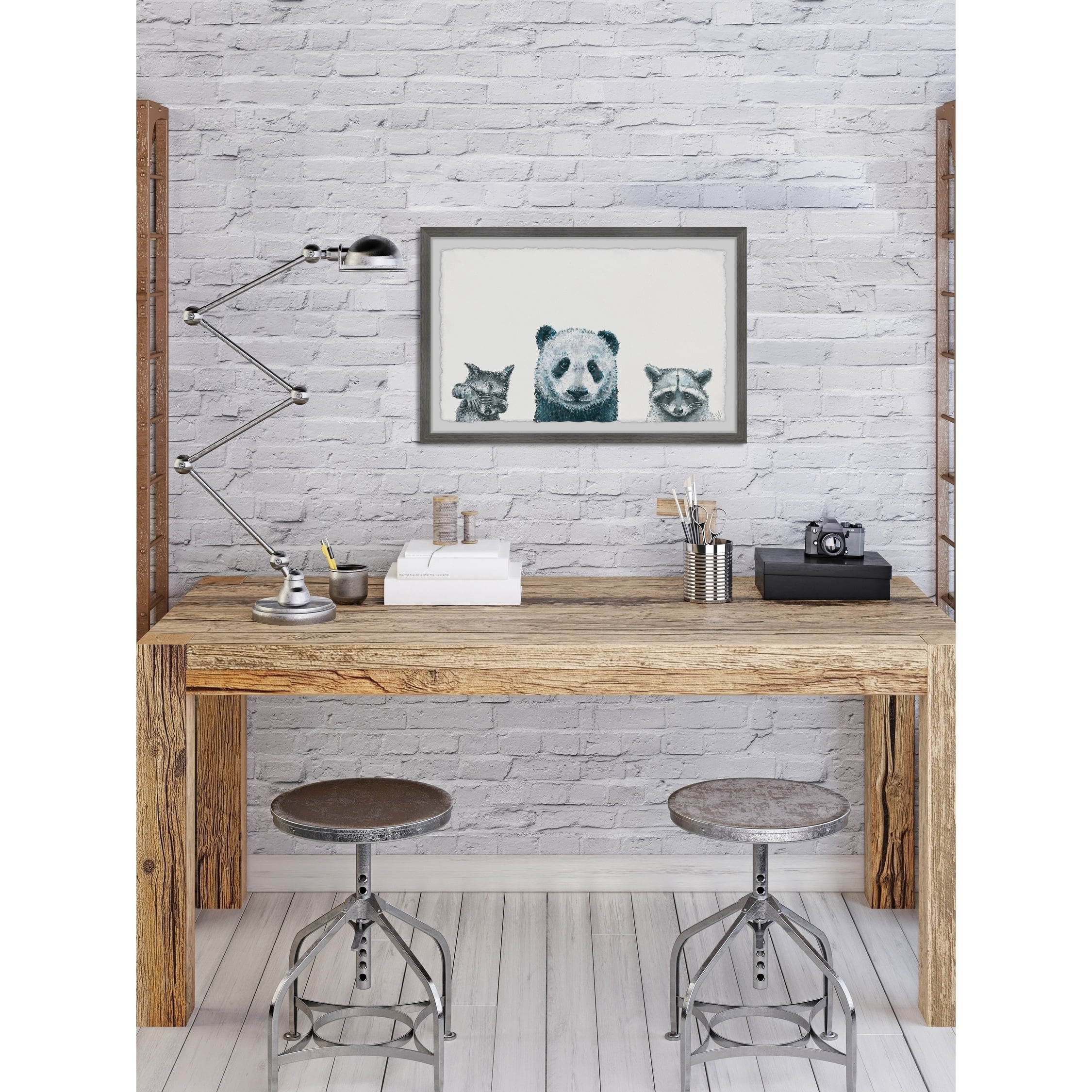 Marmont Hill Shy Trio Framed Wall Art