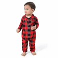 thumbnail image 2 of Pyjamas de Noël pour la Famille, Pyjamas Assortis pour la Famille à Carreaux Buffalo, 2 of 3