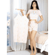 thumbnail image 2 of Set Pijama 3 Piezas Mujer Verano Bata Top y Short, 2 of 5