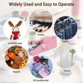 thumbnail image 3 of Handheld Sewing Machine, Hand Cordless Sewing Tool Mini Portable Sewing Machine, Essentials for Home Quick Repairing and Stitch Handicrafts (Black), 3 of 6