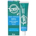 thumbnail image 1 of Tom’s of Maine Simply White Fluoride Free Toothpaste, Peppermint, 85mL, 1 of 5