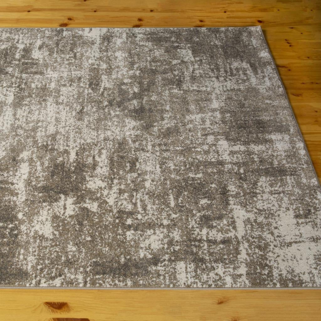 Luxe Weavers Euston Collection Abstract Area Rug 7680 Beige 2x3