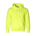 thumbnail image 2 of Gildan - DryBlend Hooded Sweatshirt - 12500 - Safety Green - Size: S, 2 of 3