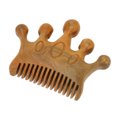 thumbnail image 3 of Peine de madera ANGGREK para masaje del cuero cabelludo, 3 of 7