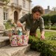 thumbnail image 5 of Bolsa de herramientas de jardinería con gran capacidad y varios bolsillos, organizador de caja para tijeras, guantes y esenciales para plantar, 5 of 6