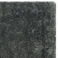 thumbnail image 6 of SAFAVIEH Luxe Paxton Solid Plush Polyester Shag Area Rug, Grey, 2' x 3', 6 of 8
