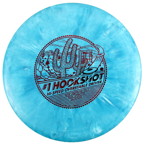 Lightning Golf Discs 1 Hookshot Fairway Driver Golf Disc [Colors may