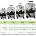 thumbnail image 5 of Luggage Cover Approved Travel Suitcase Protector Cats Elastic Washable Cat Themed Baggage Covers for 25-28 inch Luggage (L), 5 of 6