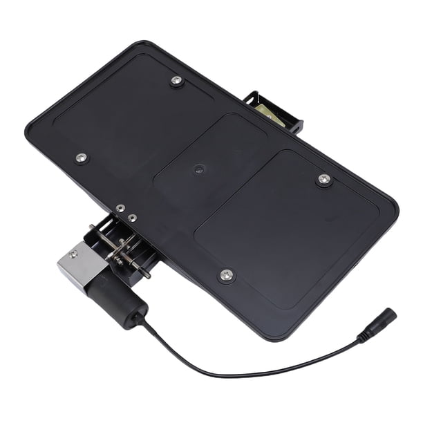 Marco De Matrícula, Marco De Placa De Coche Eléctrico ABS De Hierro Con Mando A Distancia Para Coches Estadounidenses