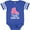 Football Blue and White, variant on Inktastic Skate Future Skating Star Girls Girls Baby Bodysuit