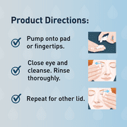 OCuSOFT Lid Scrub Original Compliance Kit (50 Milliliters Foam Bottle + 100 Dry Lint Free Pads),