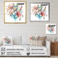thumbnail image 4 of Designart "Purity In Watercolor: Elegant Lilies III" Lilies Wall Art Living Room, 4 of 7