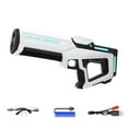 thumbnail image 1 of Eky Electric Water Blaster for Adults Kids,Long Range Powerful Automatic Squirter,Rechargeable Auto Water Absorption & High-Speed Squirt 32Ft Water Blaster,Outdoor Game Beach Pool Water Toy, 1 of 5