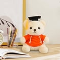 thumbnail image 5 of YIMWNYI Graduation Teddy Bear with Doctoral Cap and Gown, Cute Plush Graduation Toy, Soft and Comfortable Graduation Gift, Ideal for Graduation Season, Birthday, and Academic Celebrations, 5 of 6