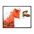 thumbnail image 3 of Designart Christmas Holiday Fancy Santa Claus V Traditional Floating Frame Wall Art, 3 of 4