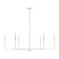 thumbnail image 4 of Salerno 6-Light Chandelier in Bisque White, 4 of 5